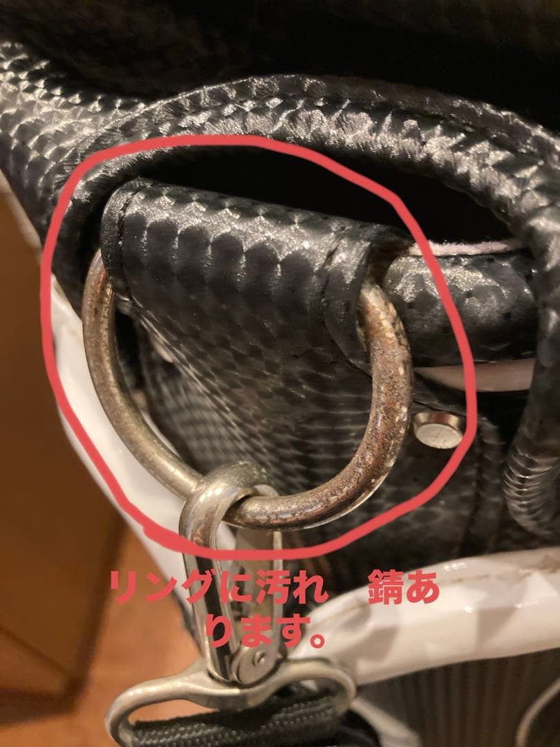 Munsingwear ゴルフバッグ ブラック　マンシング