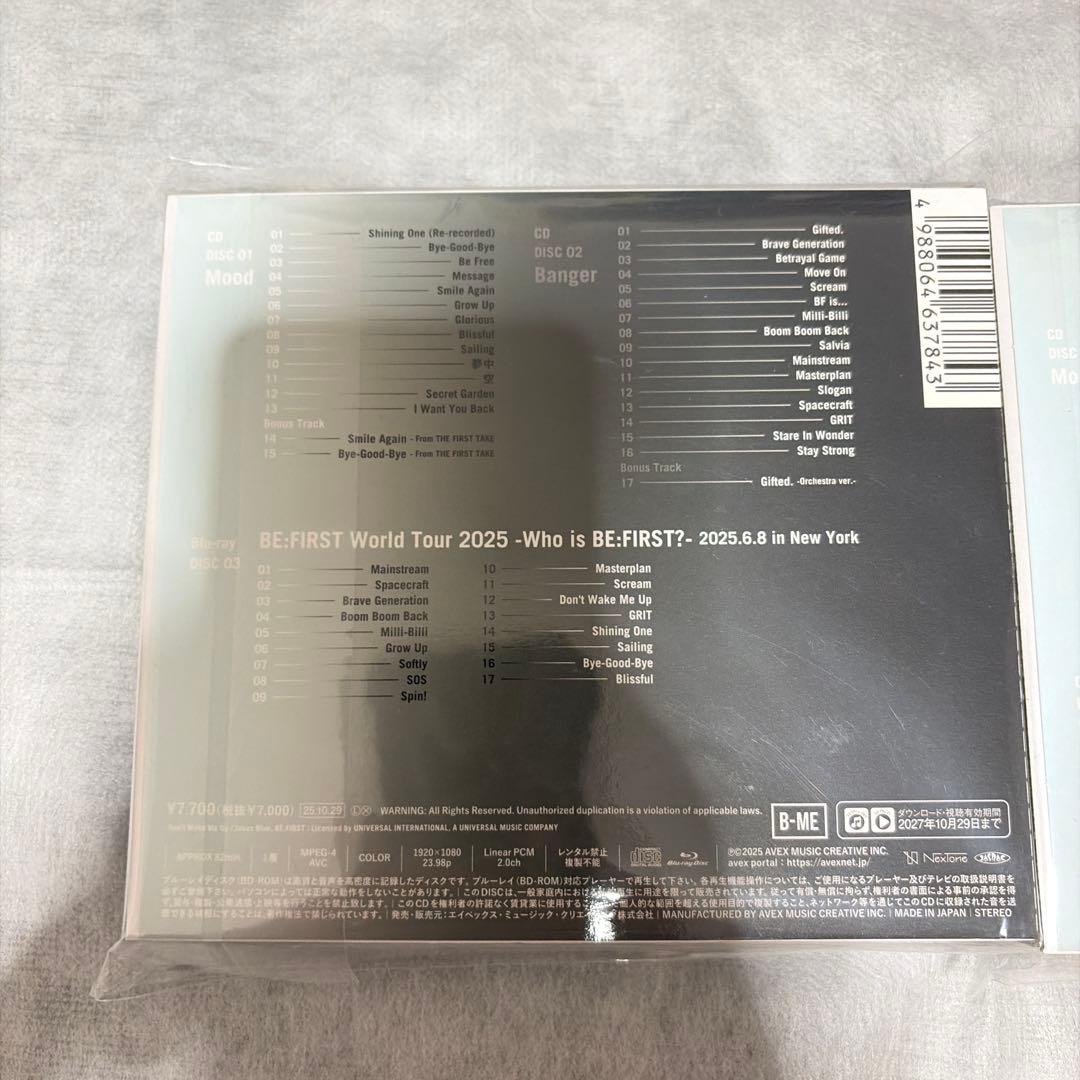 BE:FIRST ベストアルバム　BE:ST