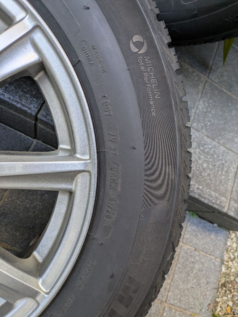 ミシュラン スタッドレス　225/65 R17タイヤ ホイールセット