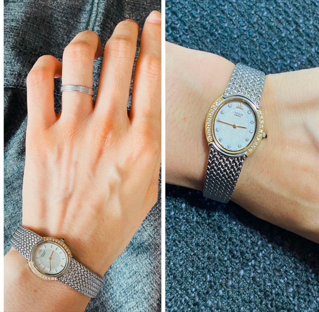 【美品】CREDOR ダイヤモンド31p K18　クレドール シグノ