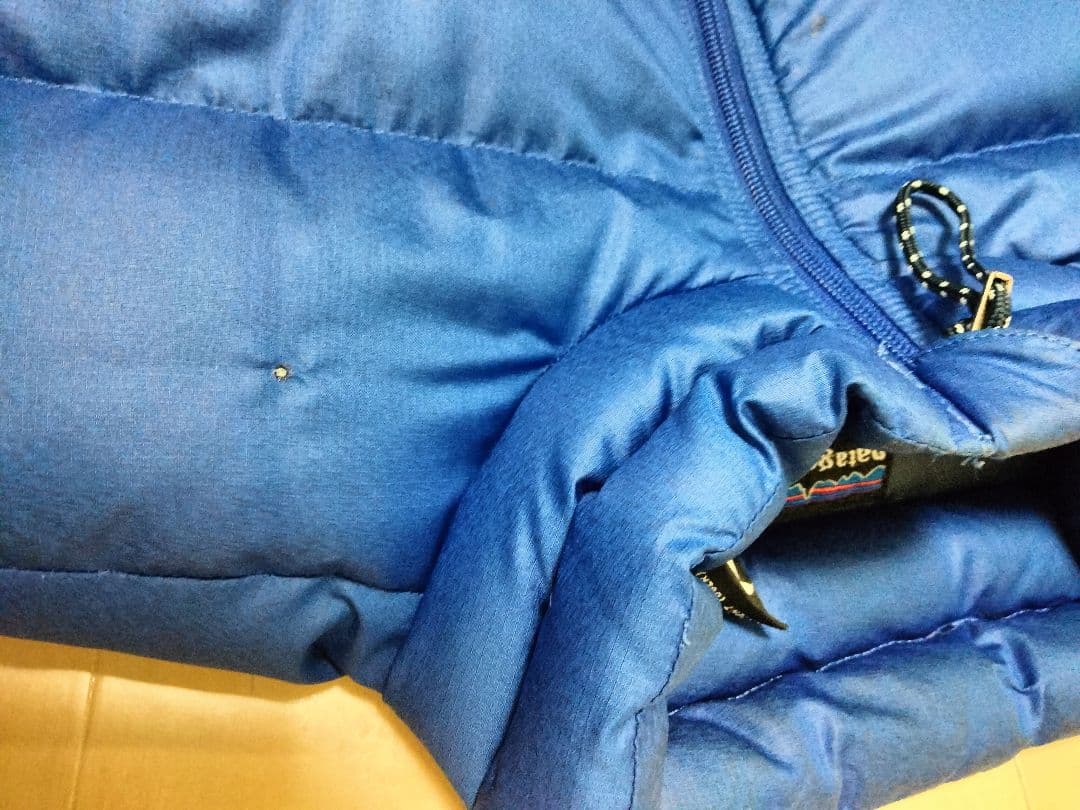 patagonia ダウンジャケット XL 青