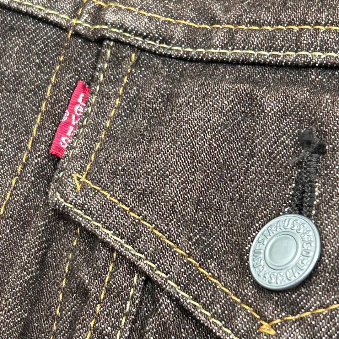 希少色 Levi’s リーバイス 70505 デニムジャケット ブラウン 日本製