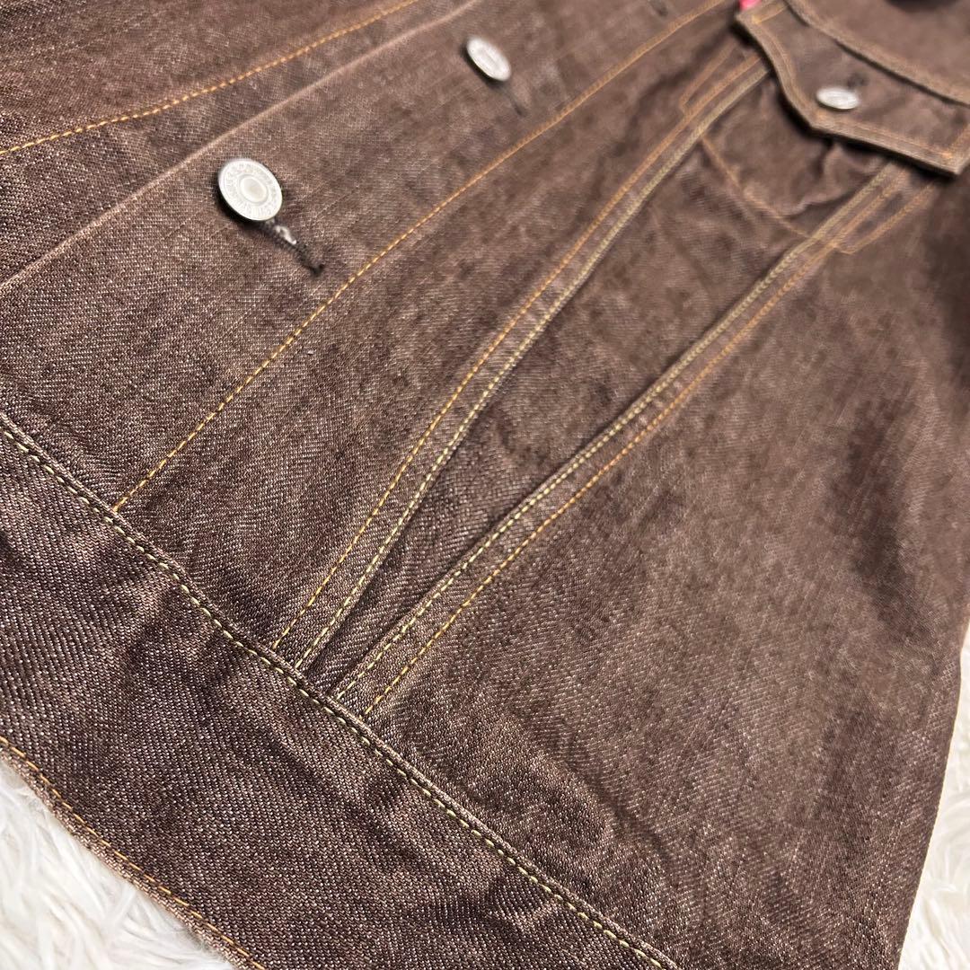 希少色 Levi’s リーバイス 70505 デニムジャケット ブラウン 日本製