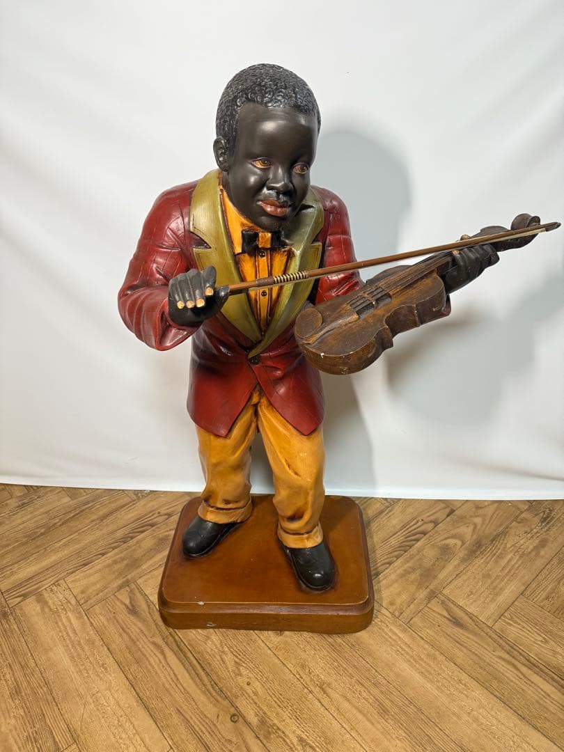 ジャズ ミュージシャン 高さ約91cm 横浜 KAZAMA＆CO バイオリニスト