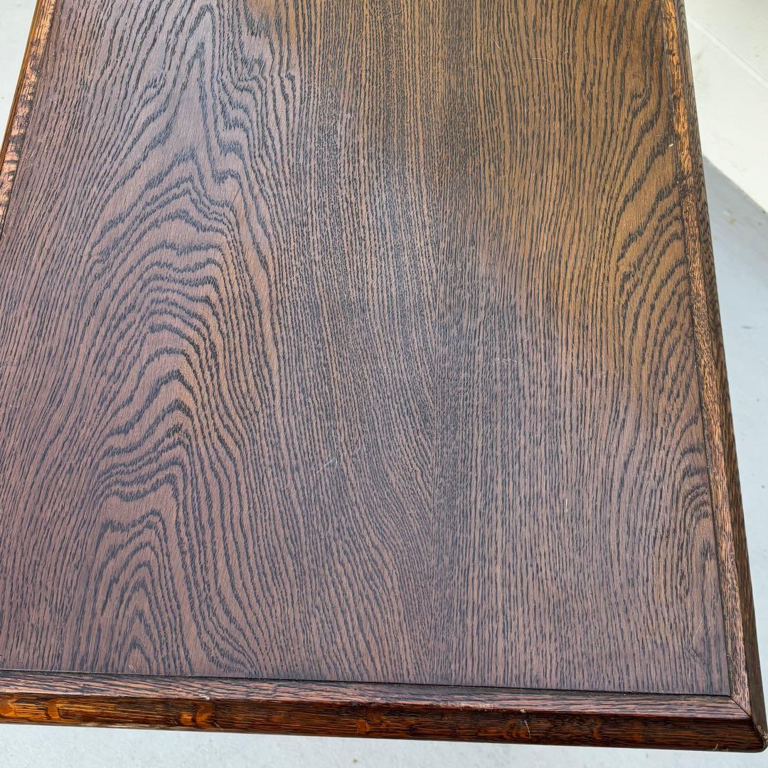 昭和レトロ　喫茶店にあった頑丈なテーブル　ビンテージ