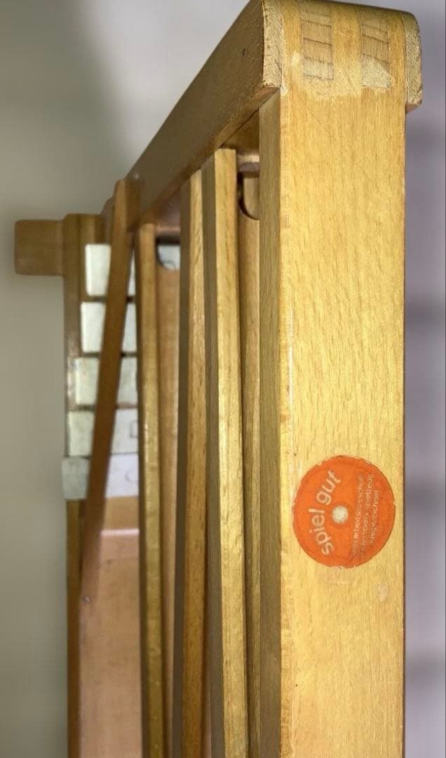 木製知育　ボール　Beck(ベック)社　クーゲルバーン シロフォン付き玉の塔