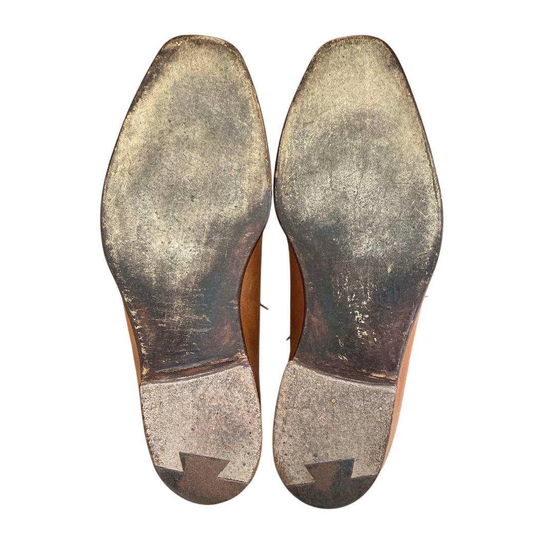 よ*ん様 ジョージクレバリー ドレスシューズ （25.5㌢） メダリオン ライト