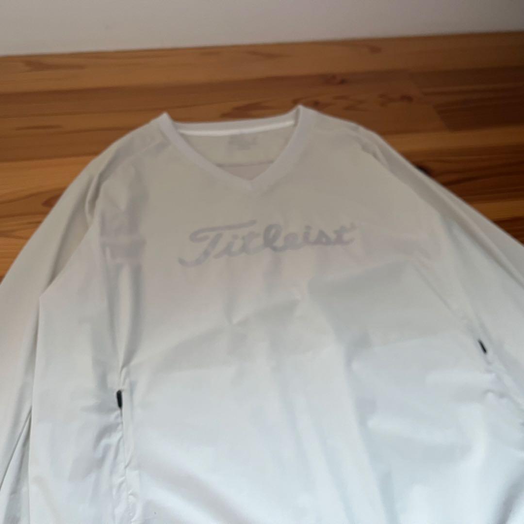 Titleist タイトリスト　Ｖネック　ライトプルオーバージャケット　L