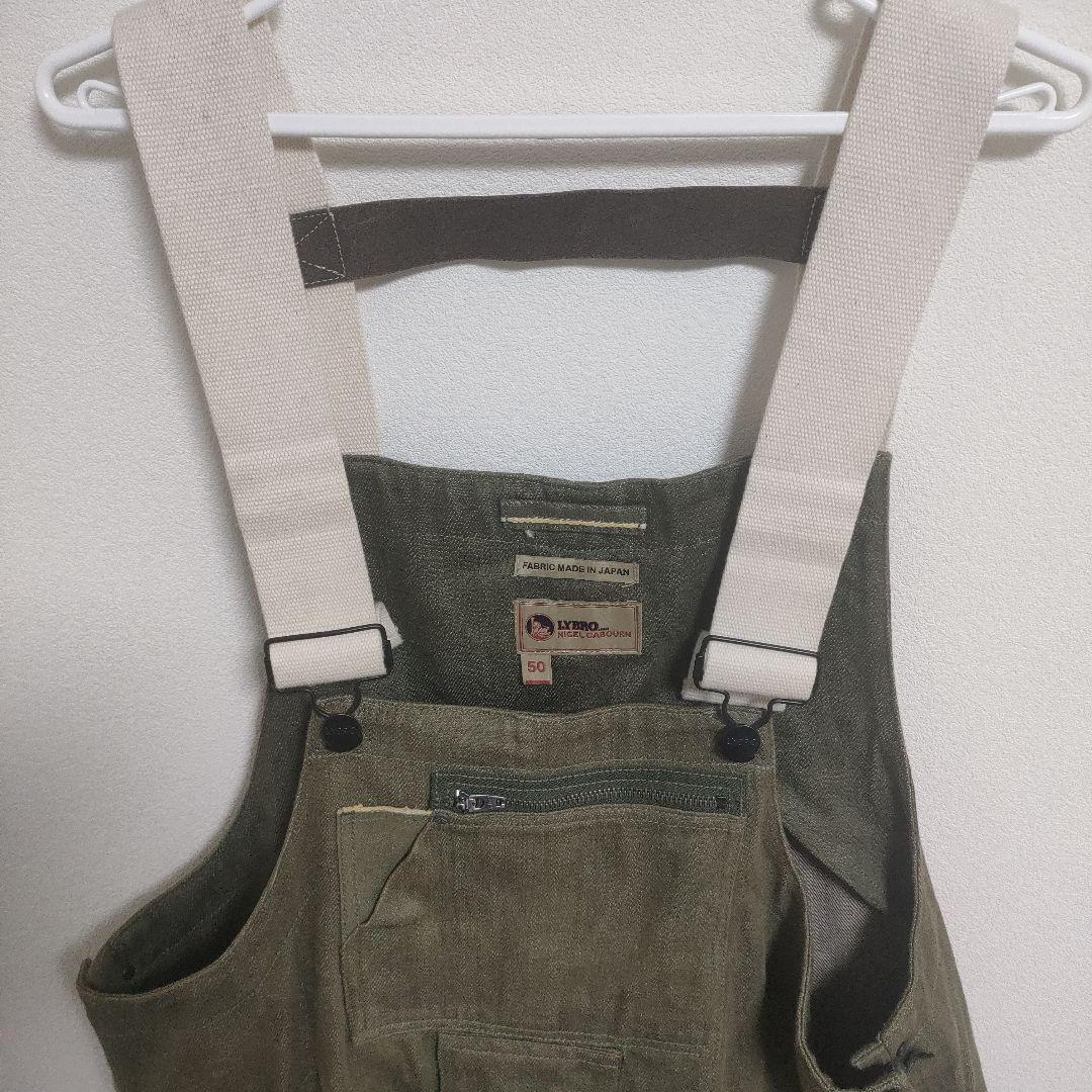 ナイジェルケーボン 50 ネイバルダンガリー オーバーオール