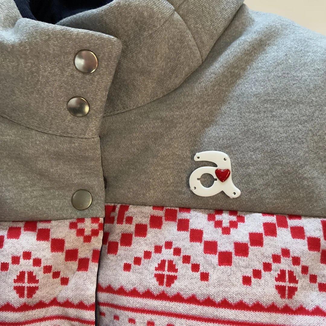 archivio ダウンベスト　紺赤