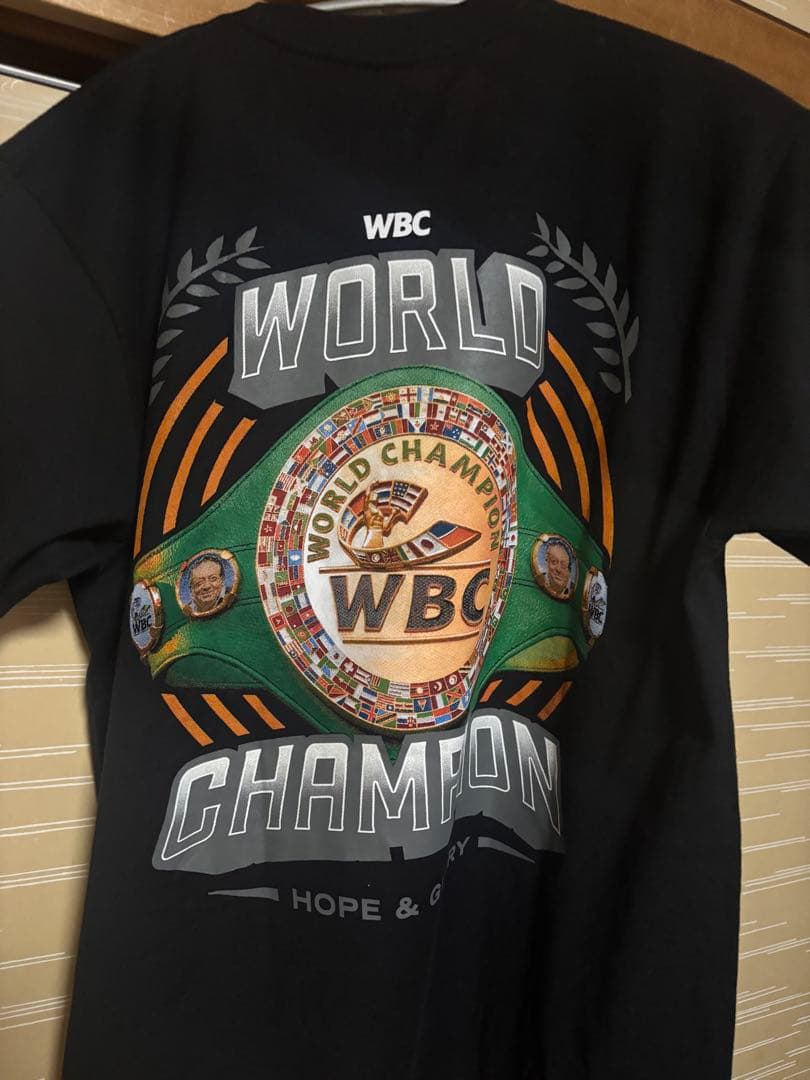 WBC ボクシング Tシャツ 井上尚弥 中谷潤人 選手チャンピオン Mサイズ