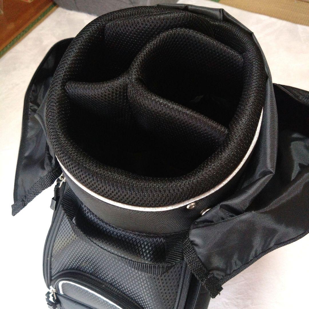 【新品】Mizuno ブラック キャディバッグ