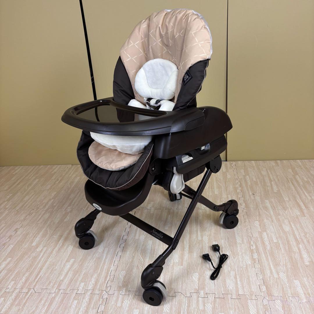 ☆美品☆コンビ　ハイローベッド＆チェア　ネムリラ　BEDi　オート　電動式　完品