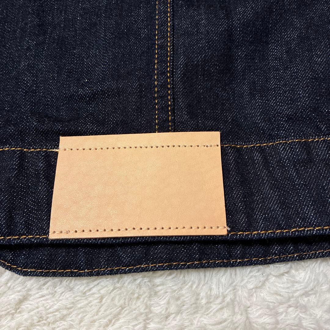 si-si-si comfort スタンドカラーベーシックデニムジャケット40