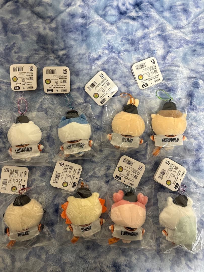 【新品】ちいかわ×読売ジャイアンツ ぷちミニマスコット 全8種コンプリートセット