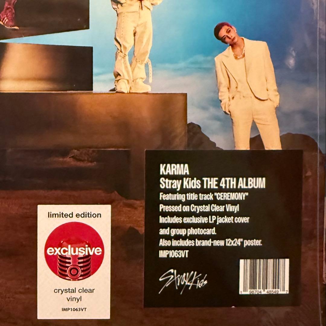 Stray Kids KARMA target限定レコード　ターゲットvinyl