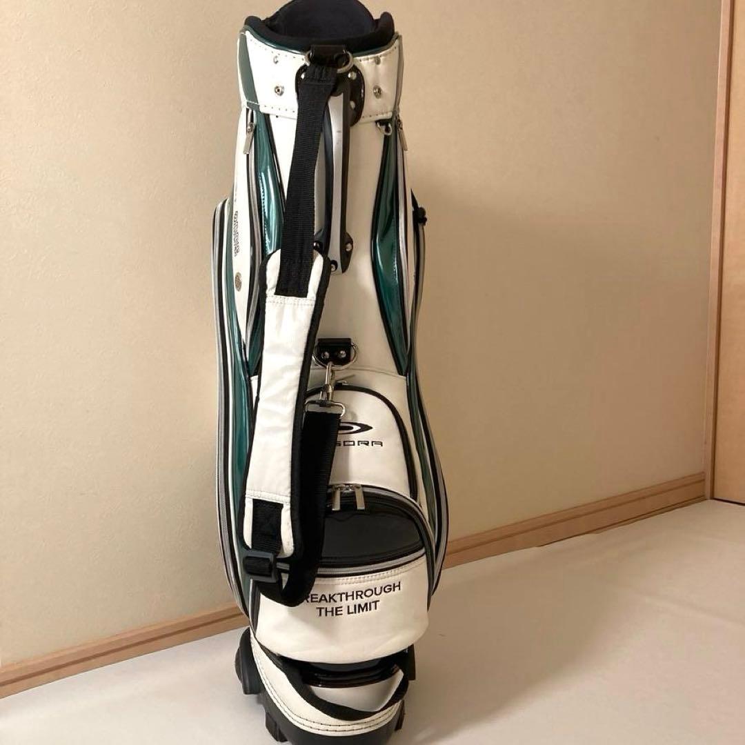 【しおちゃん】TIGORA　キャディバッグ 9型 カート式 クラブケース