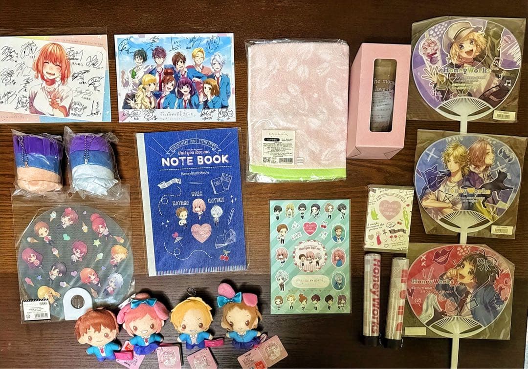 【非売品あり】HoneyWorks、LIP×LIP、チコハニ まとめグッズ