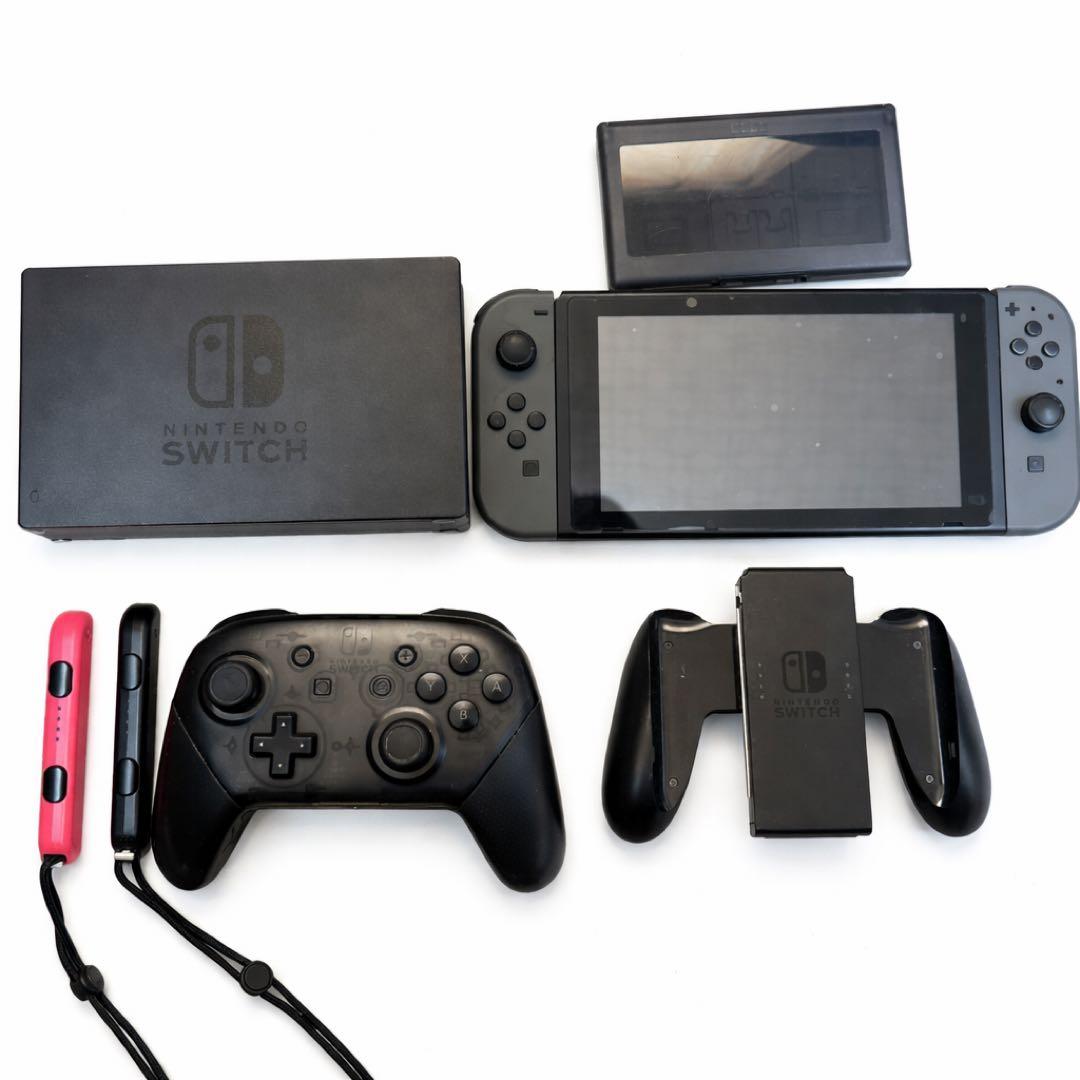 ぷりぷりSwitch本体とその付属品