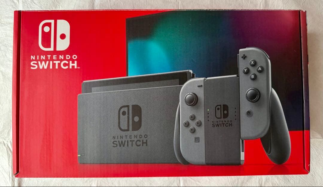 【送料無料】 Nintendo Switch 本体 グレー　おまけ付き
