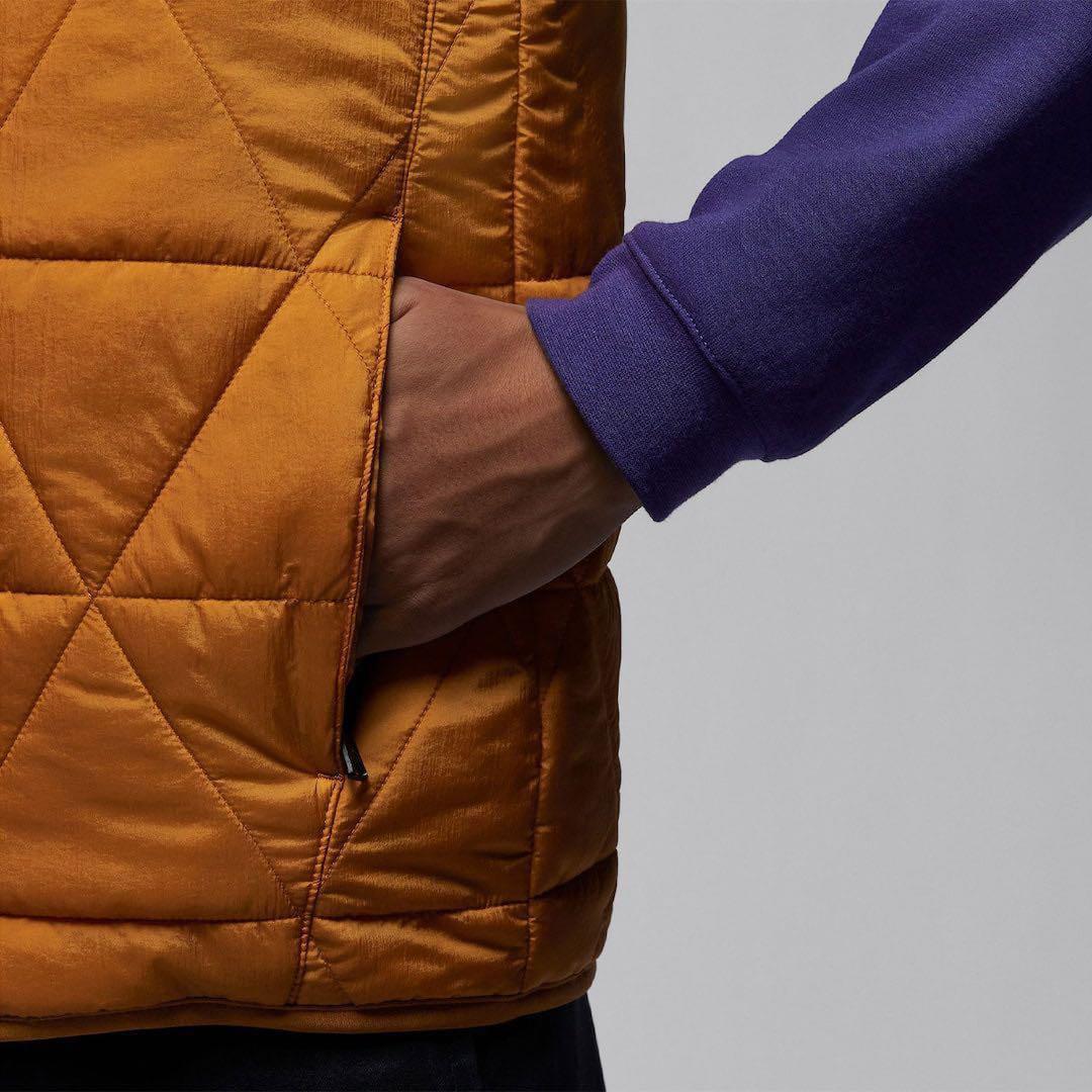 新品 ジョーダン スポーツ ゴルフ ベスト デザート オークル ブラック L