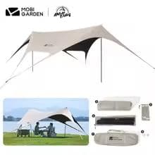 MOBI GARDEN タープ サンシェルター　グレー