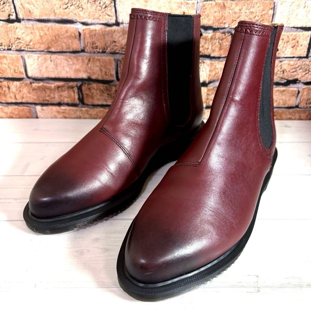 美品■ドクターマーチン■サイドゴアブーツ✨ZILLOW バックジップ チェルシー