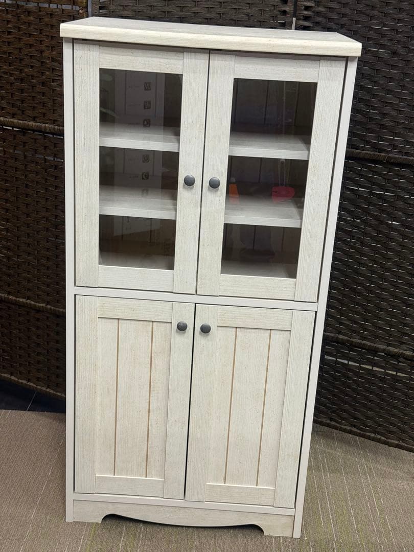 【洗浄消毒作業済】【完成品】ニトリ　キャビネット　リズバレー SLM1260B