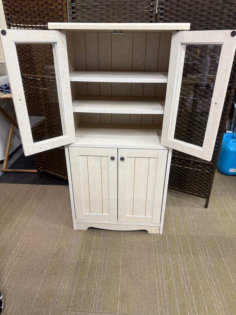 【洗浄消毒作業済】【完成品】ニトリ　キャビネット　リズバレー SLM1260B