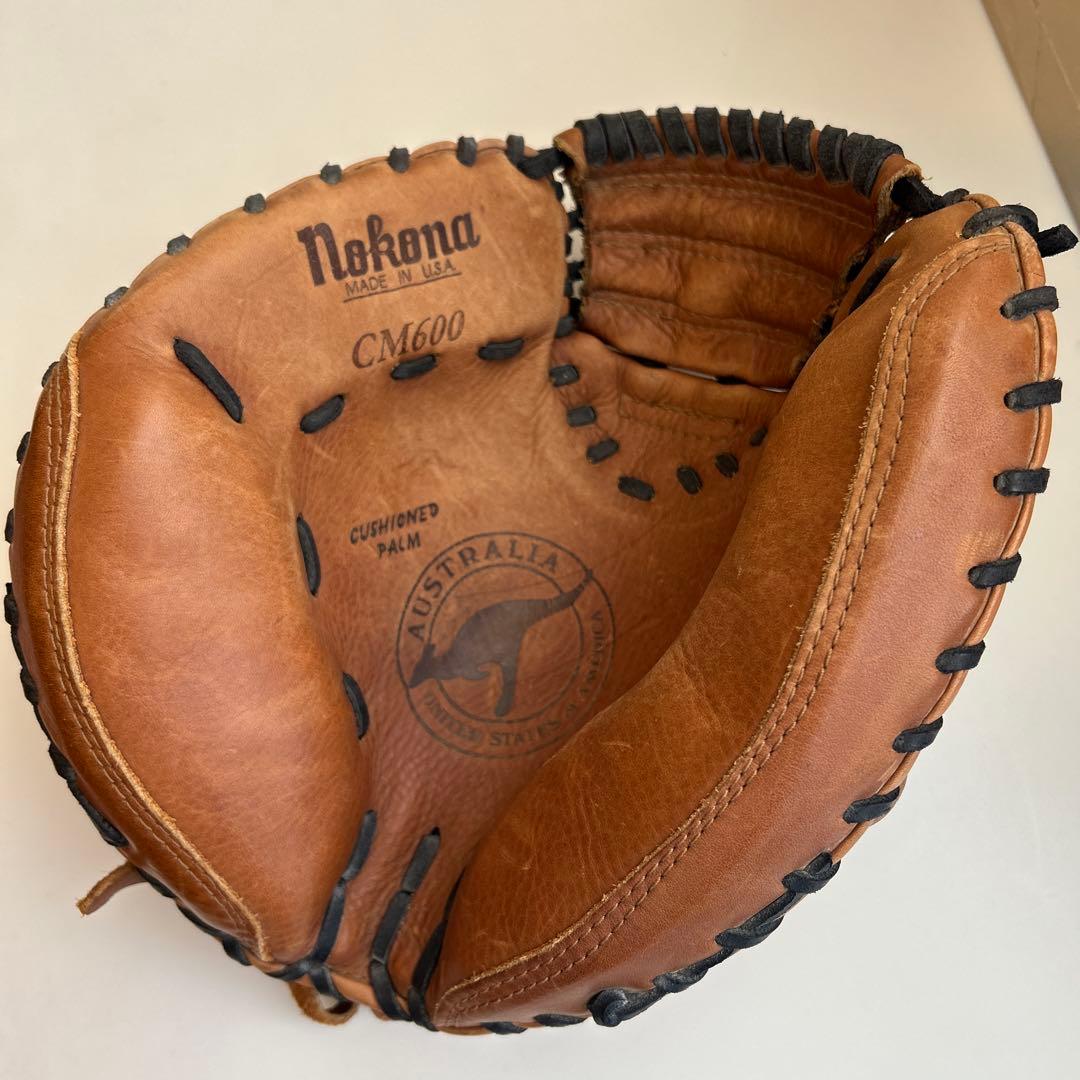 Nokona 硬式グローブ　キャッチャーミット 右装着(左利き用) 大人用