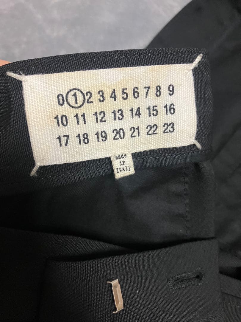 maison margiela アシンメトリーショートパンツ　ワイド　ジョーツ