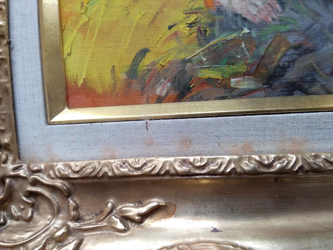 高光一也 絵画 油絵 「 横たわる裸婦 」 昭和 モダニズム 油彩 です。