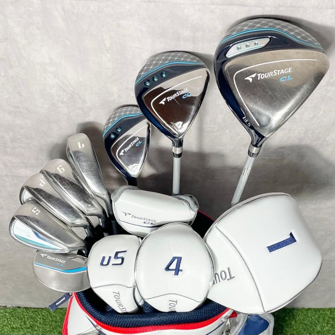 ツアーステージ TOURSTAGE CL ゴルフクラブセット 8本 Lクラブのみ