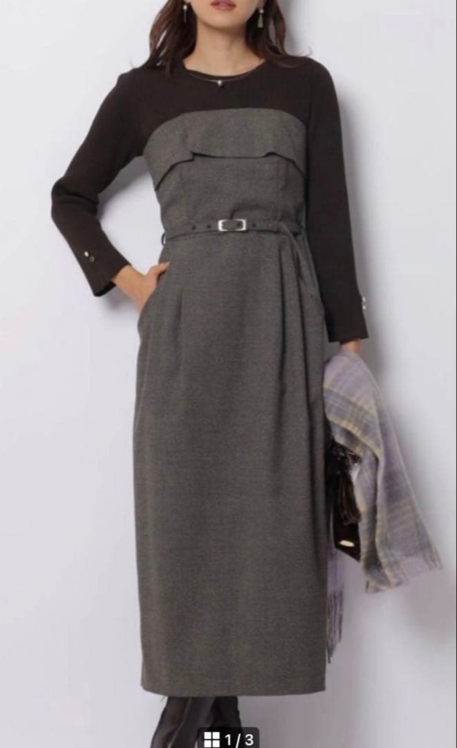 ジャスグリッティーベアドッキングワンピース限定色　茶色