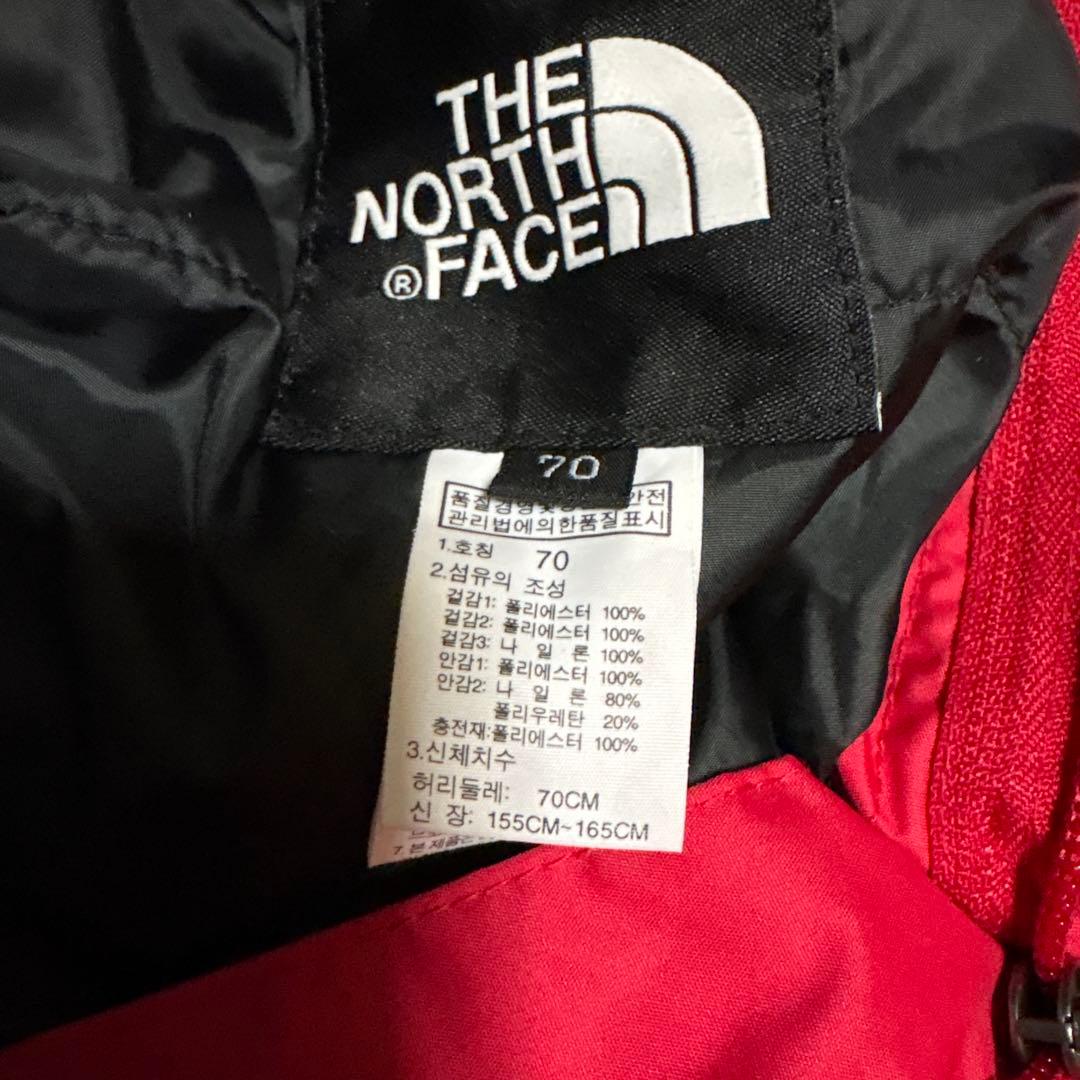 美品ノースフェイス　スキーパンツ　スノーウェア　メンズXS レディースM相当