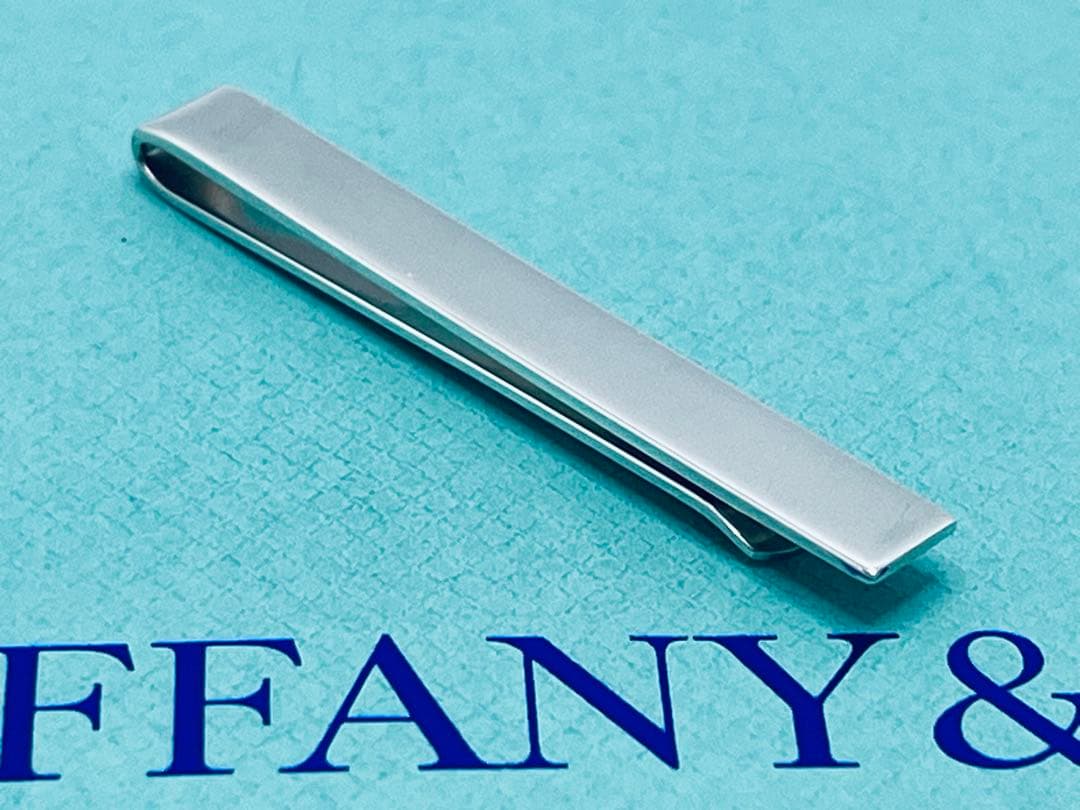 c772 美品　ティファニー　ネクタイピン　タイピン　タイバー　シルバー　925