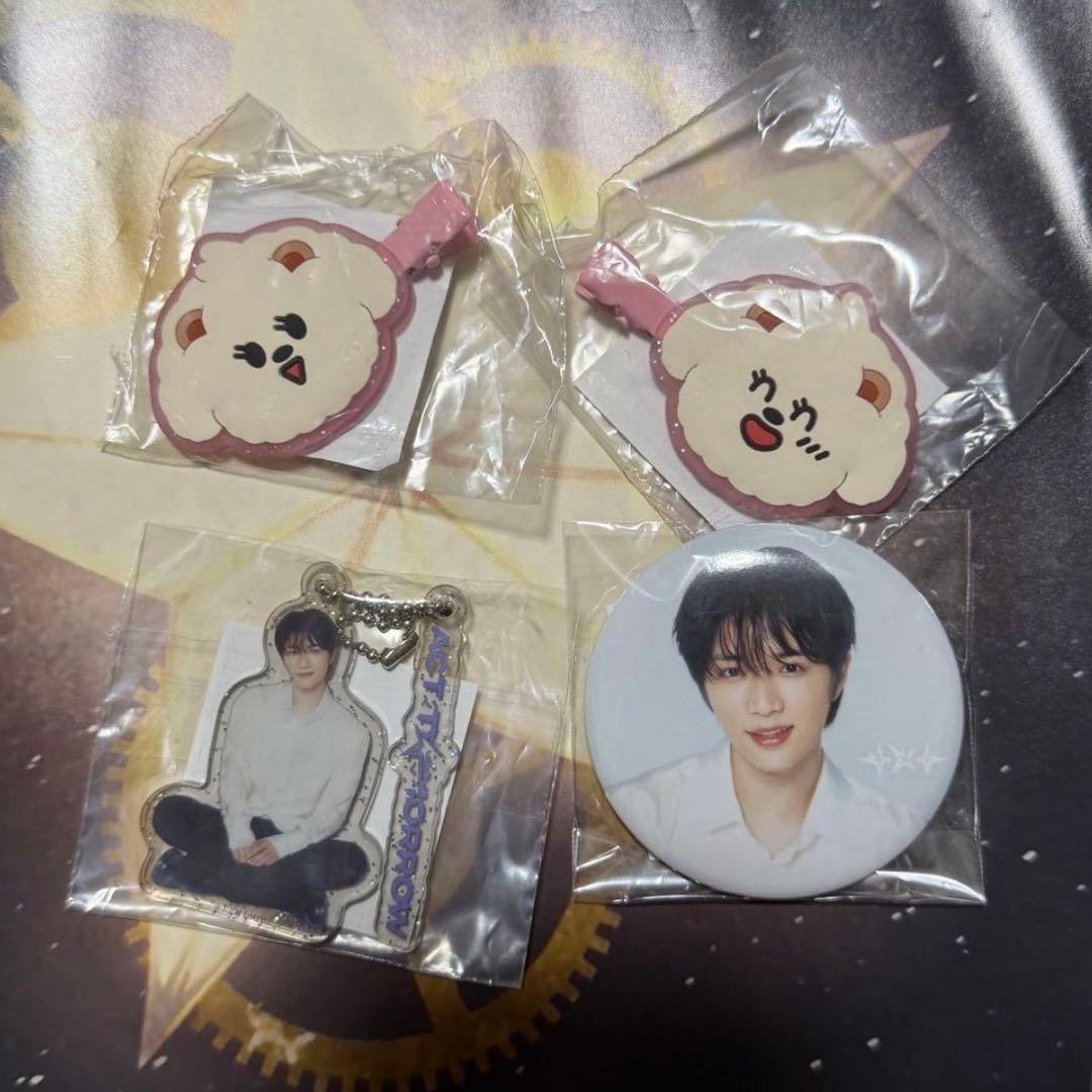 TXT カプセルトイ バムグッ ボムギュ ヘアクリップ キーホルダー 缶バッジ