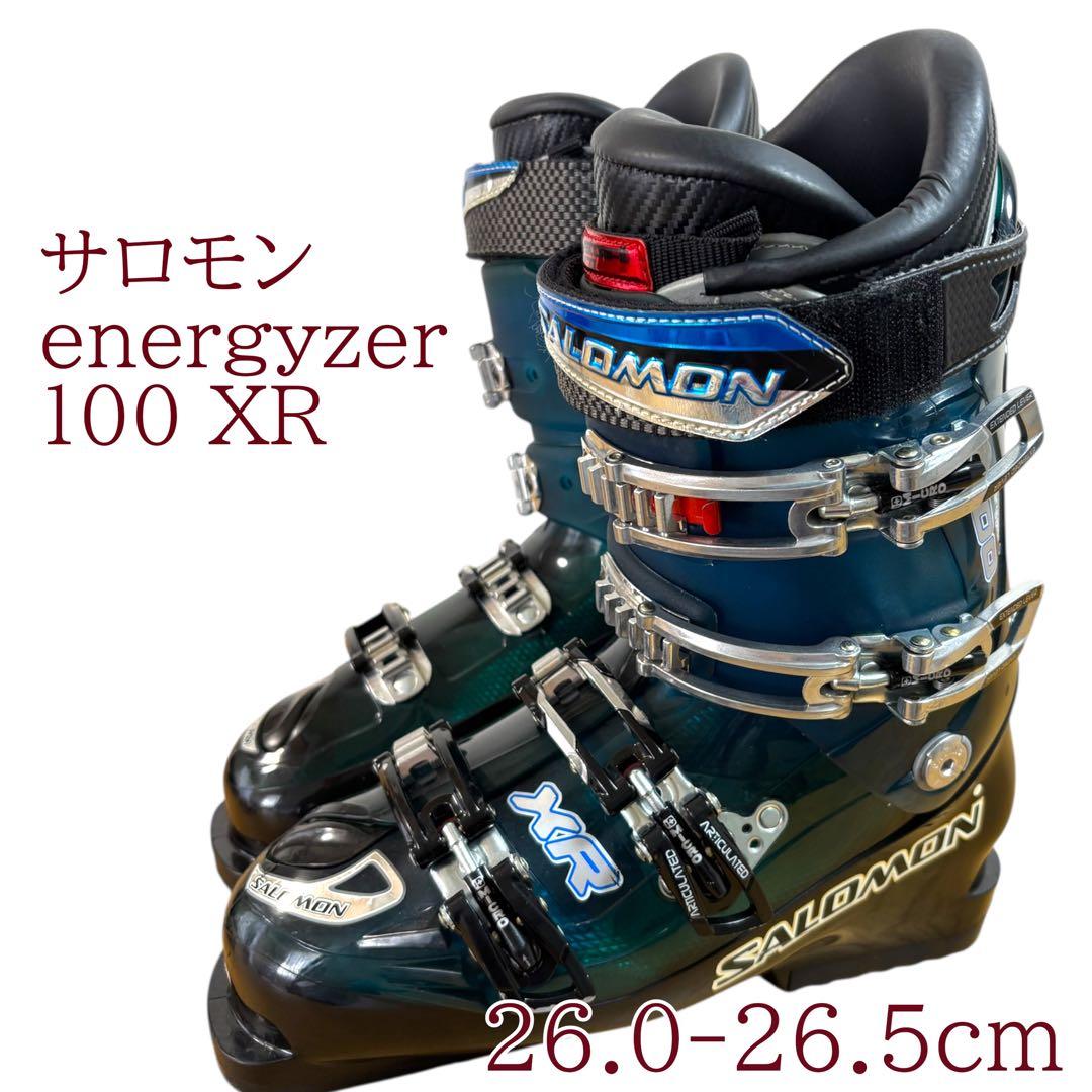 サロモン energyzer 100 XR スキーブーツ 26.0-26.5cm