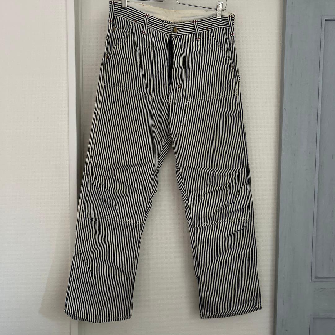 8hour union ペインターパンツ　マッコイ　ヒッコリー