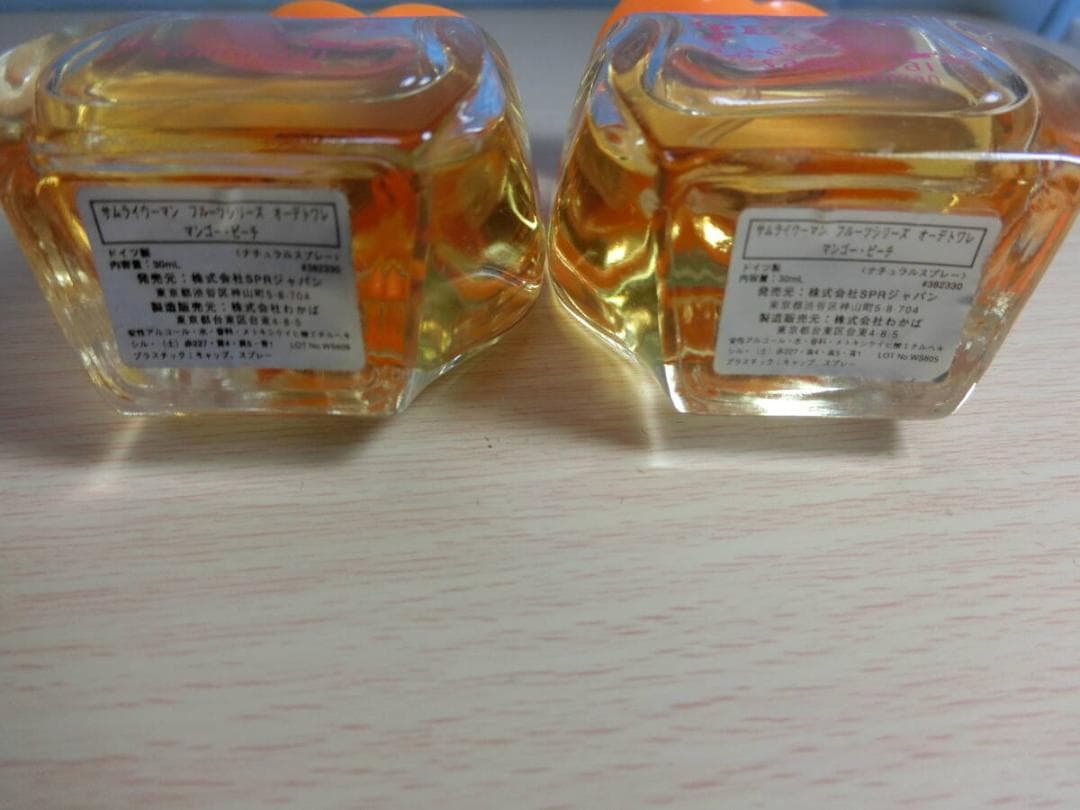 30ml4本 アランドロン サムライウーマン マンゴー ピーチ 香水