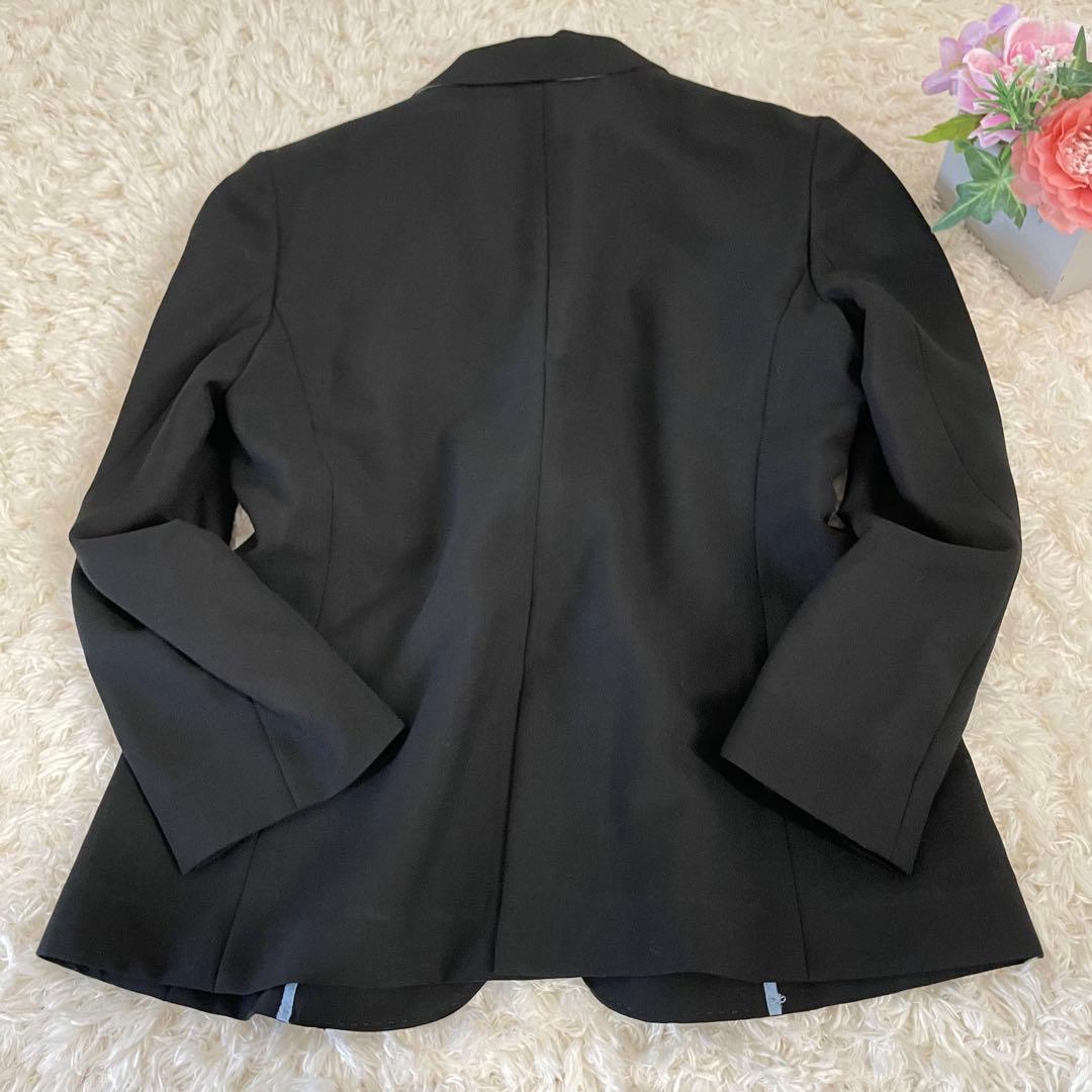 美品　ポールスミス　濃紺　スカートスーツ（シングルボタン）　XL