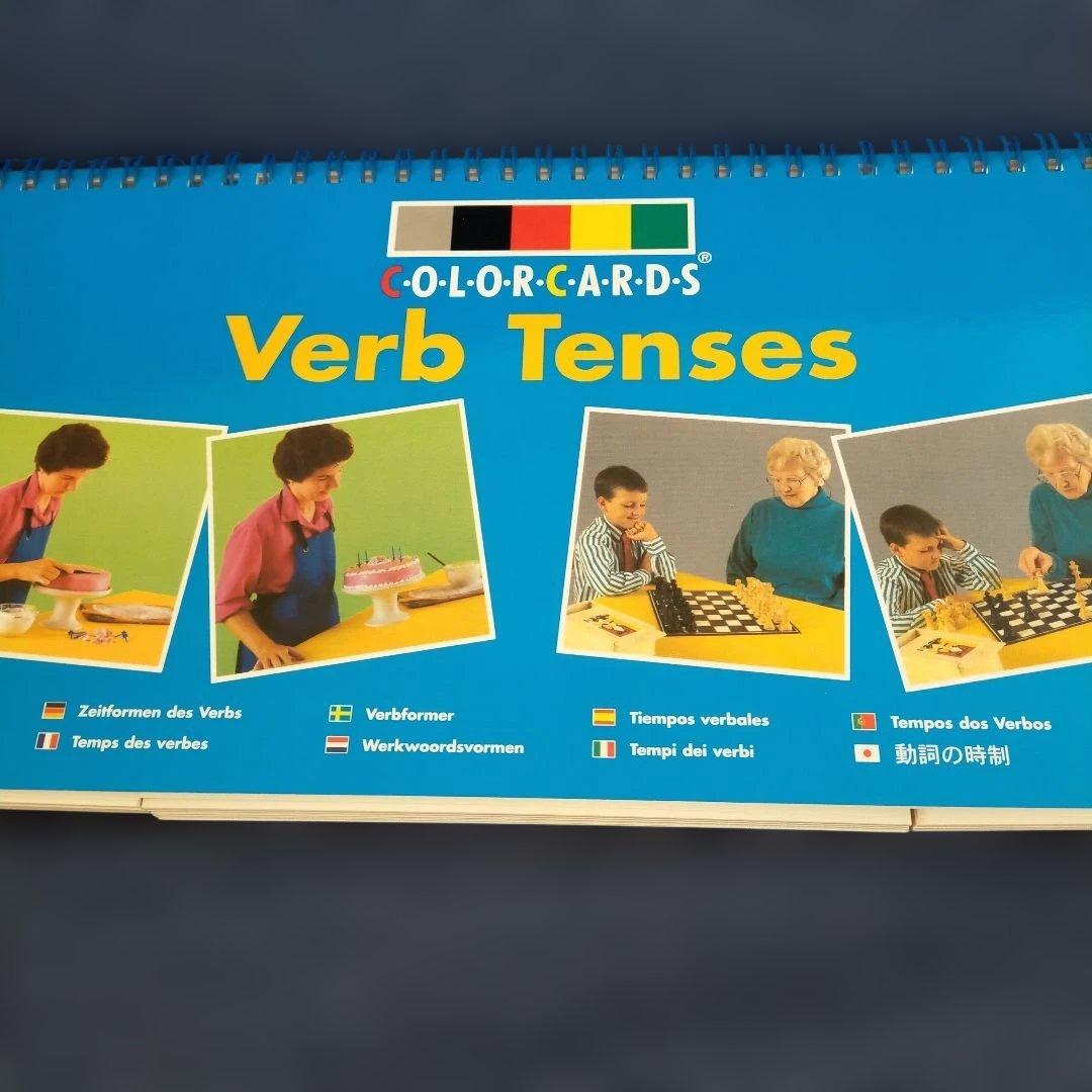 Colorcards Verb Tenses 教材