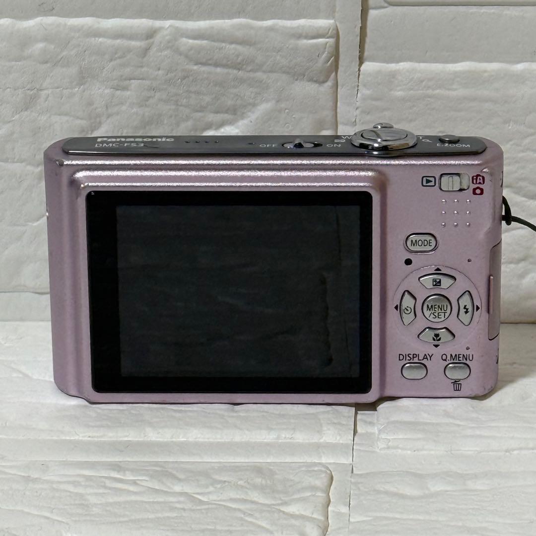 Panasonic LUMIX DMC-FS3 ピンク コンデジ 本体 充電器付