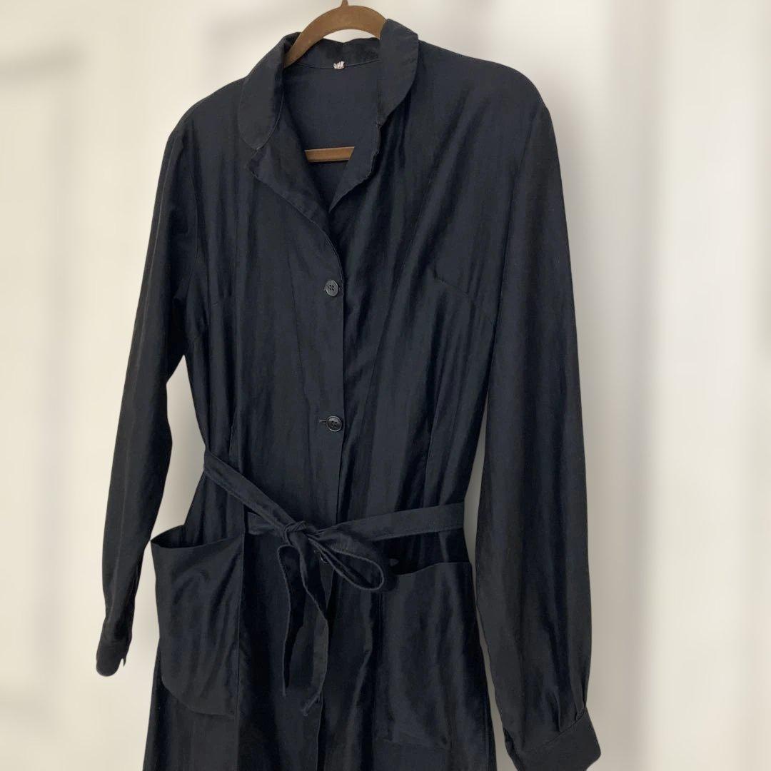 フランスヴィンテージ　ライトモールスキン　ワークドレス