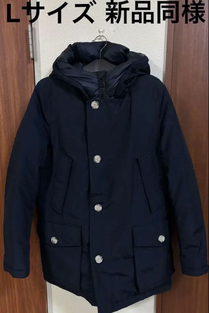 【新品同様】定価11万 ウールリッチ アークティックパーカ ダウン NAVY L
