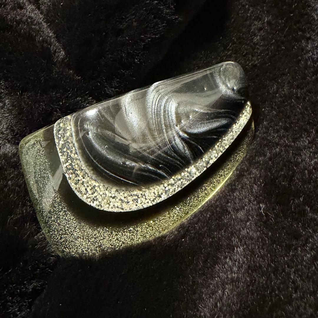 総丈91 裾160 ミンク ブラック エルファー シェアード L相当 セミロング