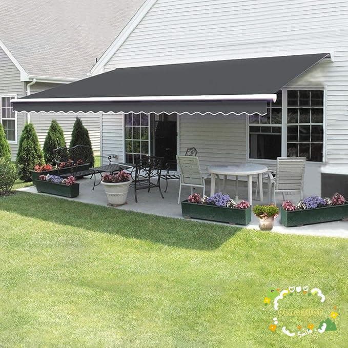 新品　3x1.5m 日除け シェード オーニングテント オーニング 庭 屋根