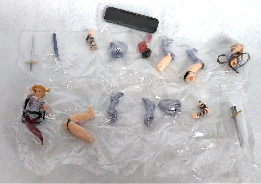 【海洋堂】 カプセルｑフロイライン クイーンズブレイド S＆Mデュエルズ　全4種