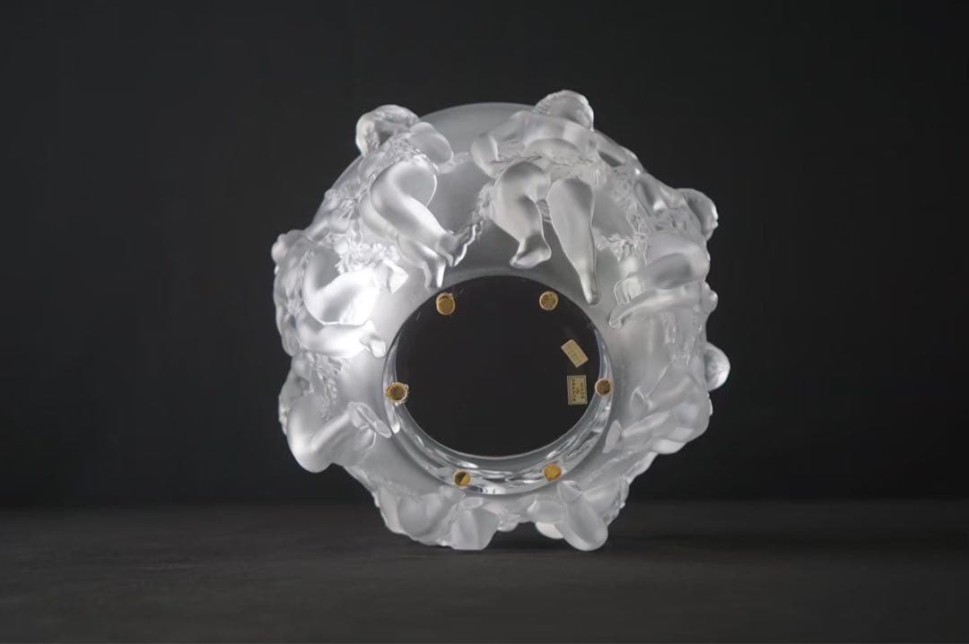 ルネ・ラリック「リュクサンブール」 花瓶 元箱あり R.LALIQUE