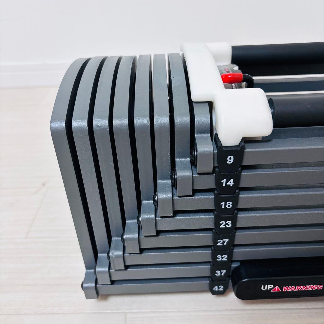 TOPFILM 可変式ダンベル 自宅トレーニング 42kg 2個セット